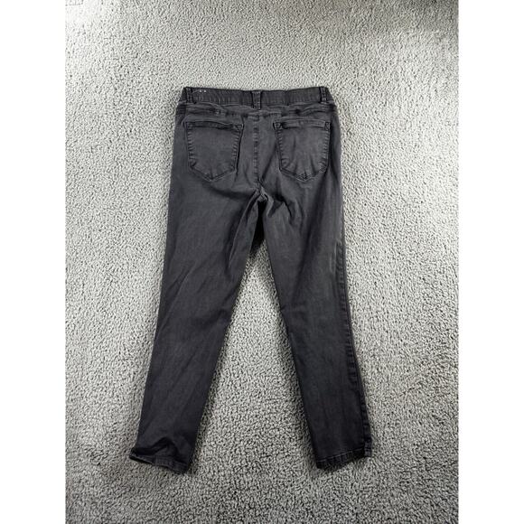 Wit & Wisdom Jeans Women 8 Mid Rise Skinny Gray Pants - Picture 2 of 7